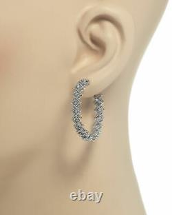 Roberto Coin Roman Barocco 18k White Gold Diamond 0.25ct Earrings 7771653AWERX