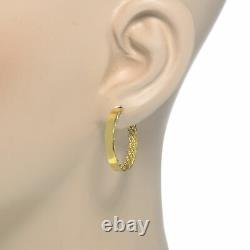 Roberto Coin Symphony 18k Yellow Gold Earrings 7771589AYER0