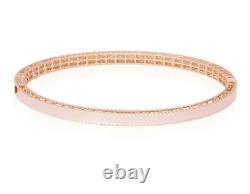 Roberto Coin Symphony Barocco 18k Rose Gold Bangle Bracelet