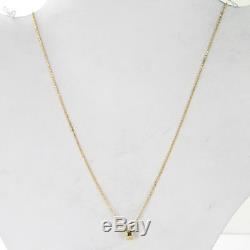 Roberto Coin Symphony Golden Gate Rondel Necklace 18k Yellow Gold New $790