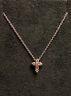 Roberto Coin Tiny Treasures 18K Gold Diamond Cross Necklace Easter Gift
