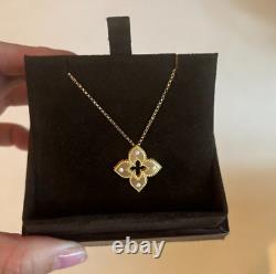 Roberto Coin Venetian Princess 18K Yellow Gold and Diamond pendant Necklace