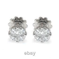 Roberto Coin White Magic 18k White Gold Diamond 1.54ct Earrings 5870062AWERX