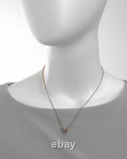 Roberto Coin Womens Symphony Pois Moi 18k Rose Gold Necklace 7771358AXCH0