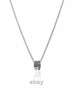Roberto Coin Womens Symphony Pois Moi 18k White Gold Necklace 7771358AWCH0
