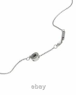 Roberto Coin Womens Symphony Pois Moi 18k White Gold Necklace 7771358AWCH0