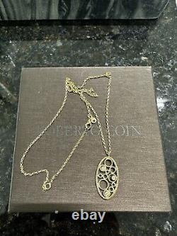 Roberto coin 18k yellow gold with diamonds necklace (wore Once)