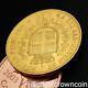 SCC Sardinia Gold 20 Lire 1860 F/P? Genoa. KM#146.2. Vittorio Emanuele ll. Coin