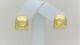 Signed Solid 18k Gold Roberto Coin Hammered Huggie Earrings