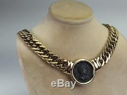 Solid 14k Gold Chain/necklace Authentic Ancient Greek Coin