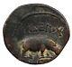 Tiberius AD 14-37, HIPPO Egypt Alexandria Jesus Bible AE Coin Roman Empire NGC F
