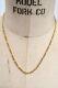 VTG Estate 14k Yellow Gold 18 Figaro Necklace 4.2g Marked 1226 VI Roberto Coin