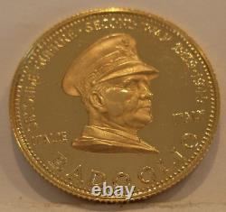Venezuela 1958 Gold Medal World War II Badoglio of Italy