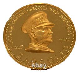 Venezuela 1958 Gold Medal World War II Badoglio of Italy