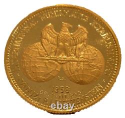 Venezuela 1958 Gold Medal World War II Badoglio of Italy