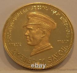 Venezuela 1958 Gold Medal World War II Issue Amedeo di Savoia of Italy