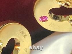 Vintage Estate 18k Gold Diamond Band Ring Designer Signed Roberto Coin Appraisal