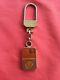 Vintage Key Chain with solid gold coin 8 Karat from Italy length 3.8 inches