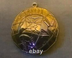 Vintage Milor GOLD & Silver 1000 Lire 1997 Coin Italian Pendant Made in Italy
