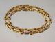 Vintage Roberto Coin 18K Yellow Gold Diamond Link Necklace 16 35.4g