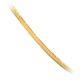 Yellow Gold Italian Snake Chain 14k 17.5 long & 1.38mm wide